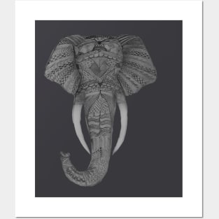 Elephant design Posters and Art